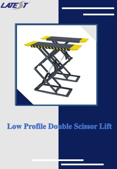 Low Profile Double Scissor Lift- GC-3.0SLE