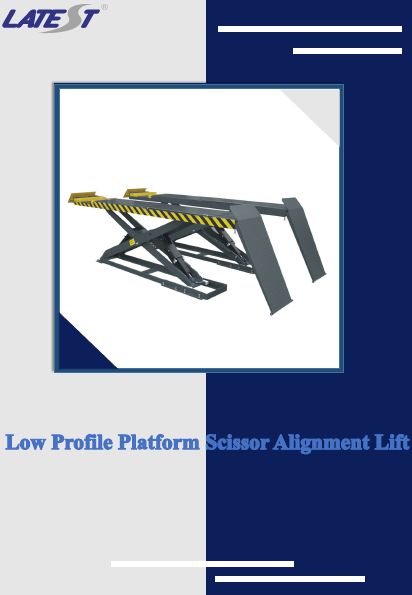 Low Profile Platform Scissor Alignment Lift- ML-4.0M418
