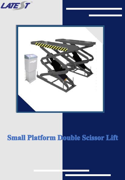Small Platform Double Scissor Lift- GC-3.5S